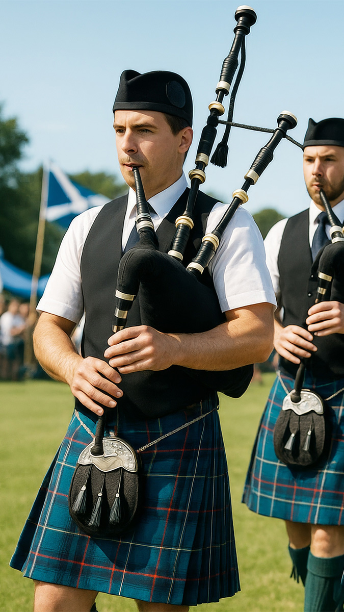 スコットランドの民族衣装